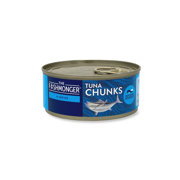 The Fishmonger Tuna Chunks In Brine 160g